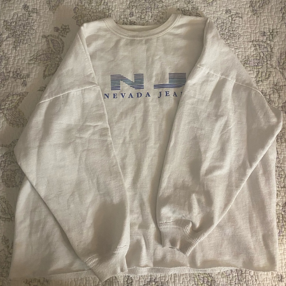 Retro Nevada Jeans crewneck